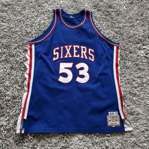 Mitchell & Ness Philadelphia Sixers Darryl Dawkins Jersey *Vintage* 1976-77
